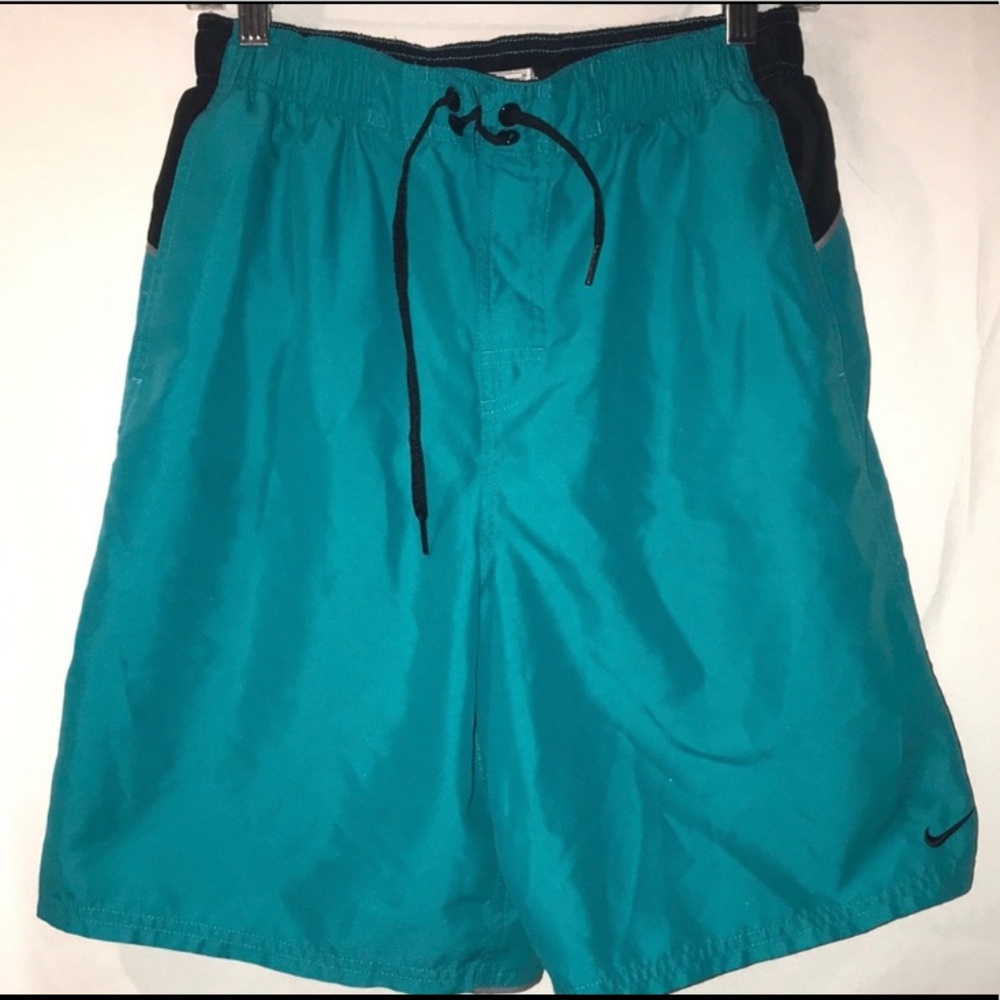 Mens Nike Dri-Fit Lined Swim Trunks